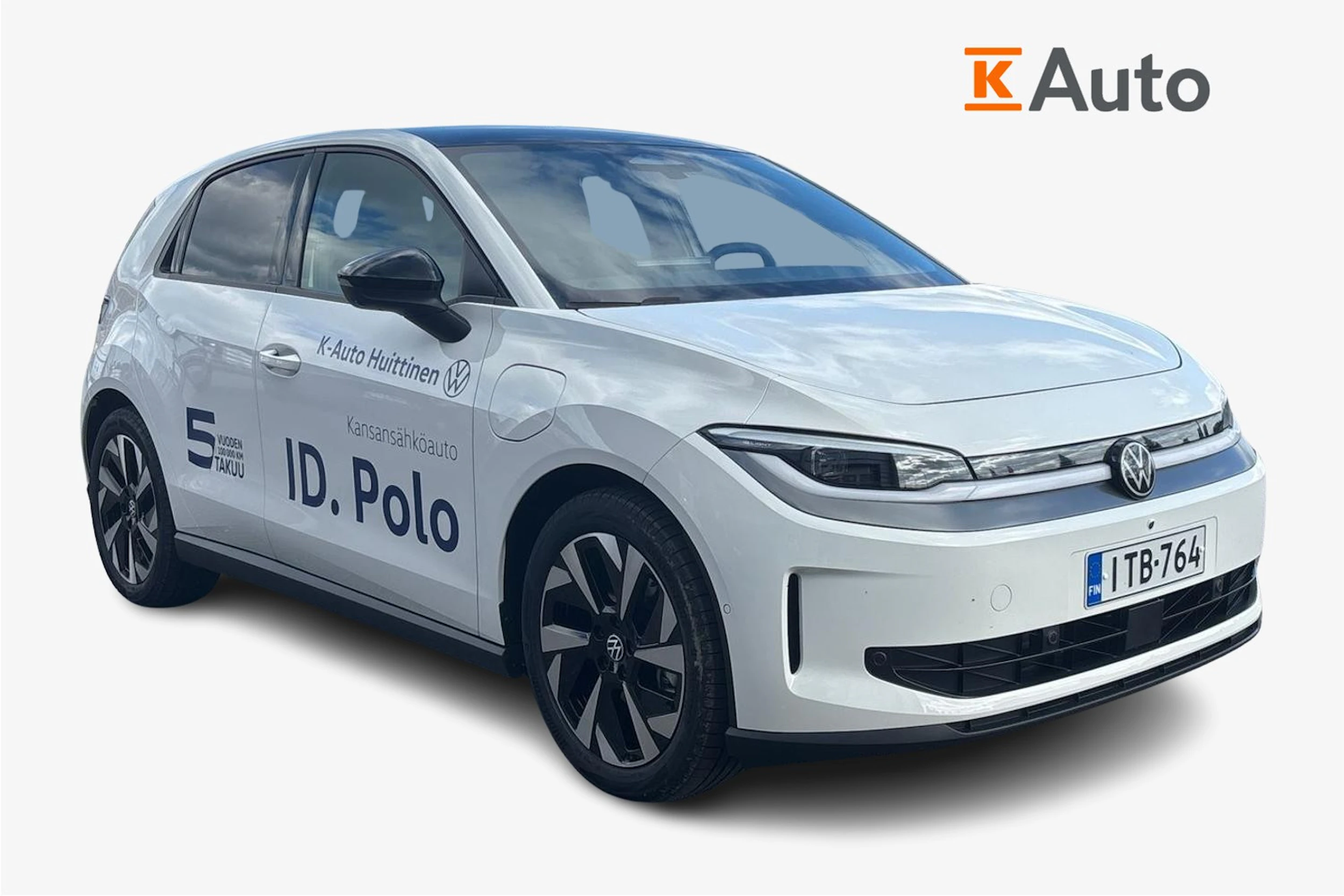 valkoinen Volkswagen ID. Polo 2026 kuva 1.
