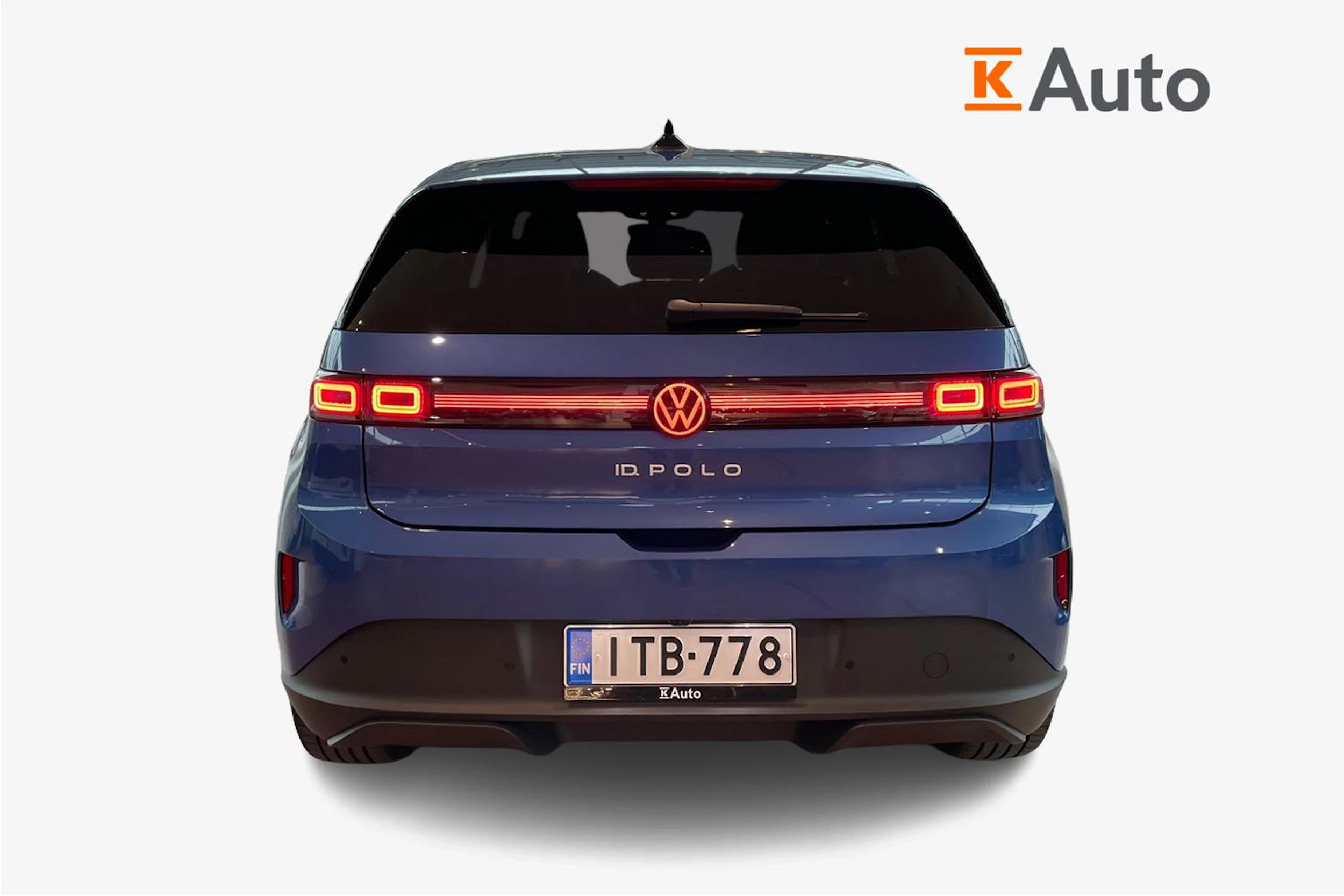 Sininen Volkswagen ID. Polo 2027 kuva 3.