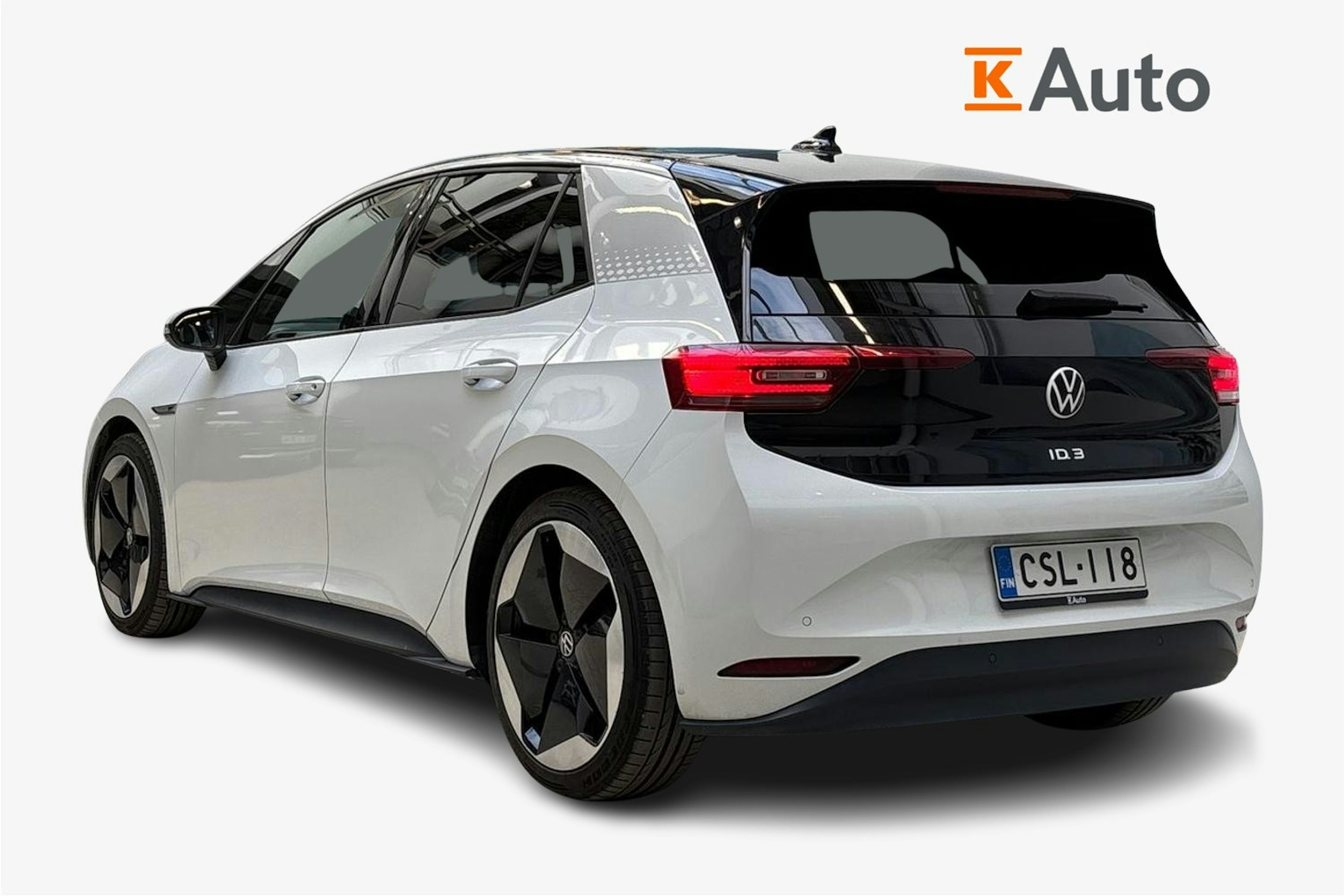 valkoinen Volkswagen ID.3 2020 kuva 2.