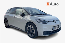 valkoinen Volkswagen ID.3 2020 kuva 1.