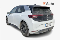 valkoinen Volkswagen ID.3 2020 kuva 2.