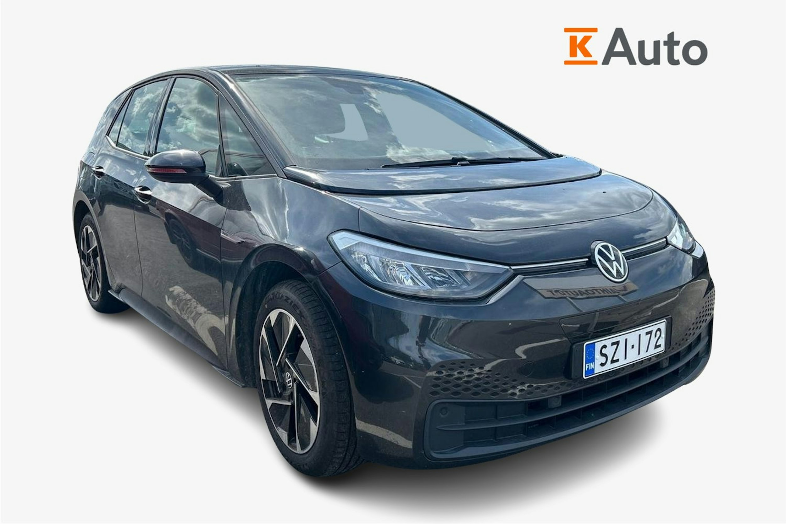 harmaa Volkswagen ID.3 2021 kuva 1.