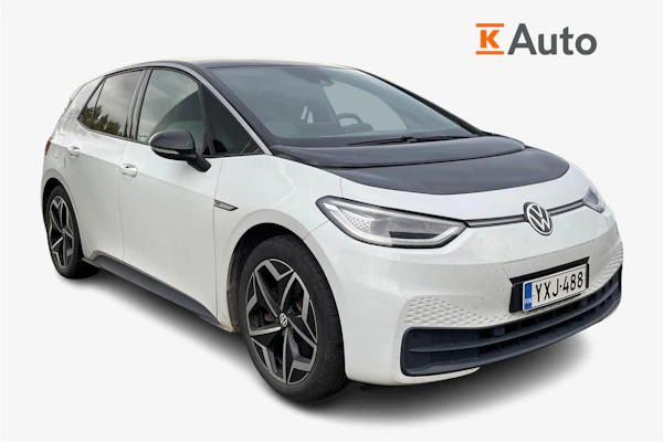 Volkswagen ID.3 1ST Plus 150 kW, akku 58 kWh | Suomi-auto | SOH: 92,4% | Lämpöpumppu | iQ. Light |