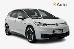 valkoinen Volkswagen ID.3 2020 kuva 1.