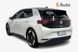 valkoinen Volkswagen ID.3 2020 kuva 2.