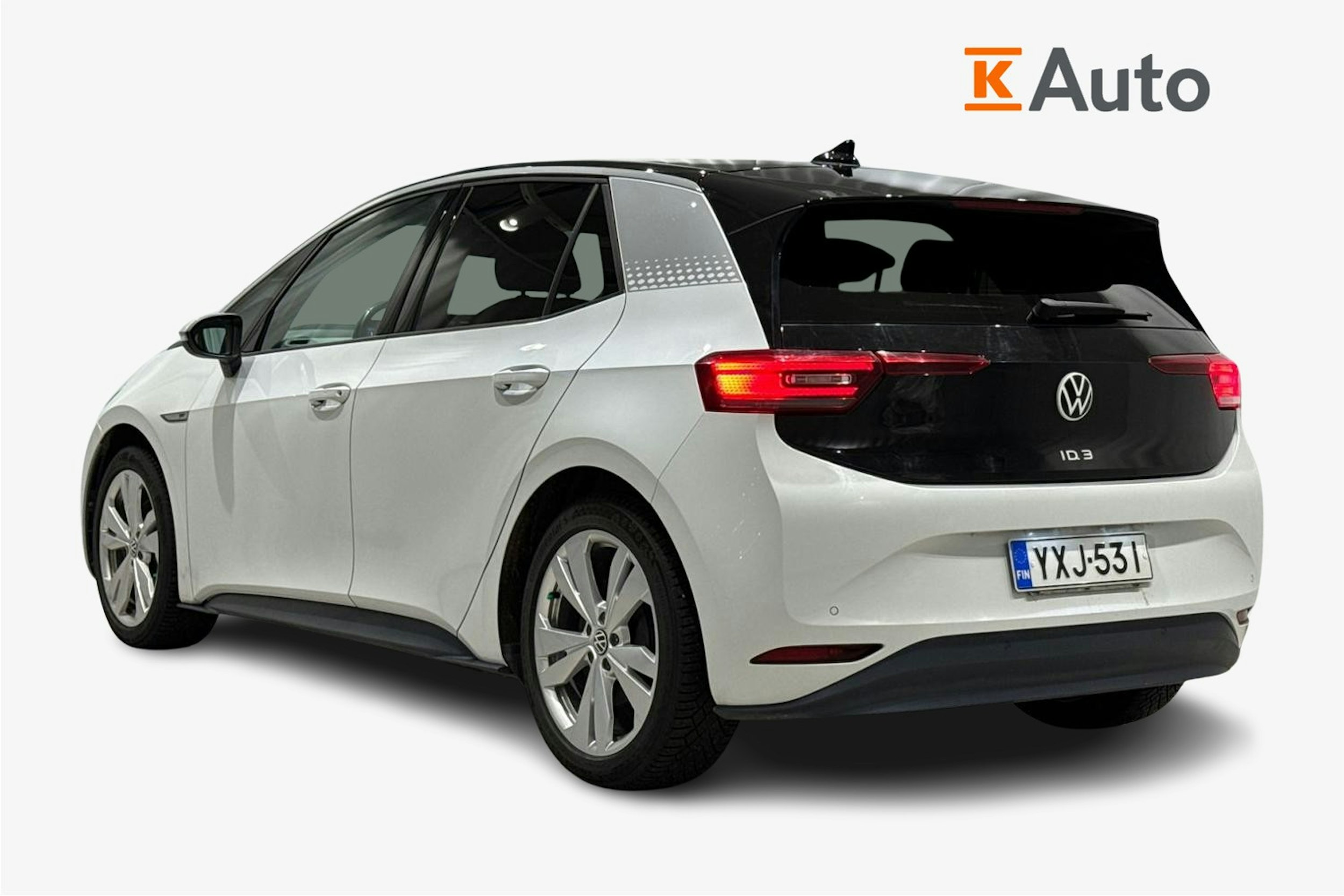 valkoinen Volkswagen ID.3 2020 kuva 2.