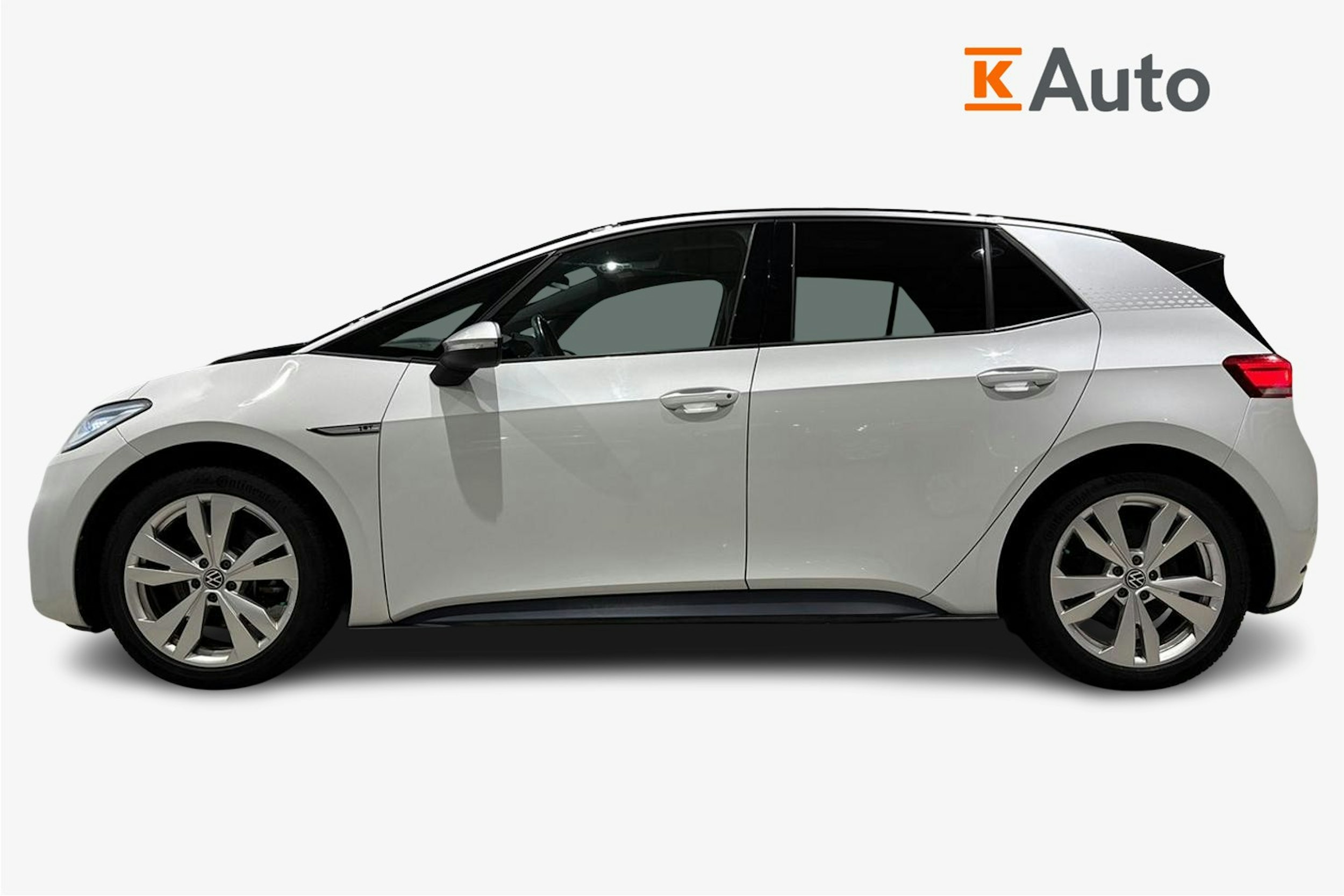 valkoinen Volkswagen ID.3 2020 kuva 6.