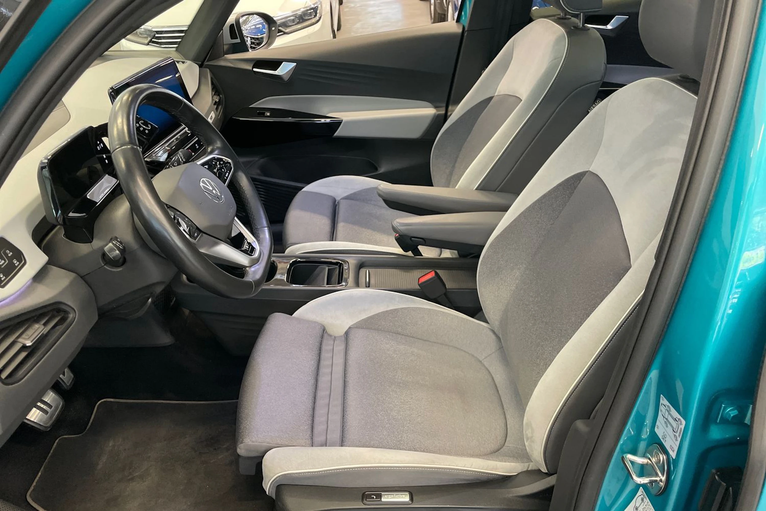 turkoosi Volkswagen ID.3 2020 kuva 13.