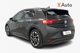 musta Volkswagen ID.3 2021 kuva 2.