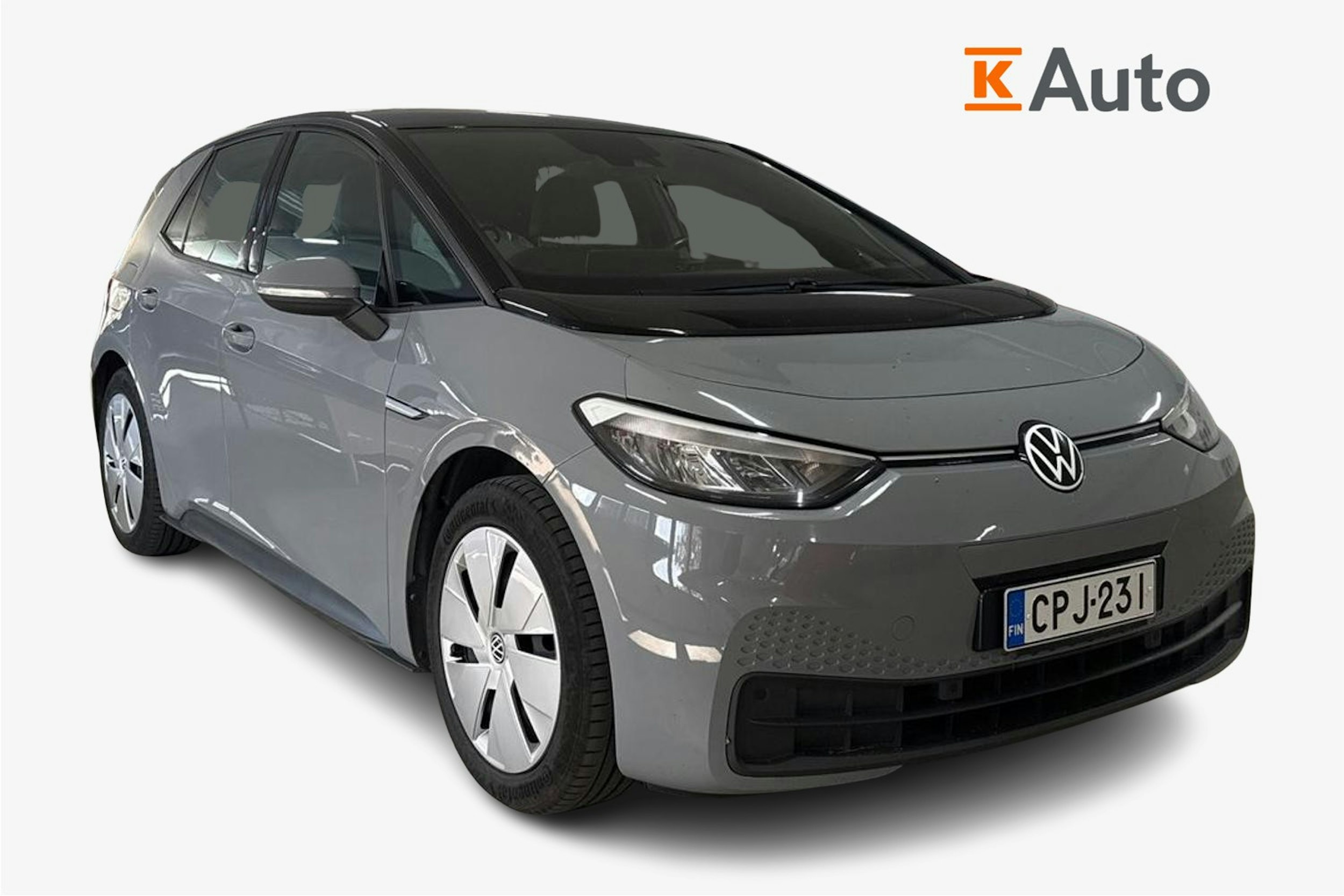 harmaa Volkswagen ID.3 2021 kuva 1.