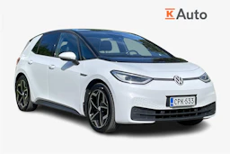 valkoinen Volkswagen ID.3 2021 kuva 1.