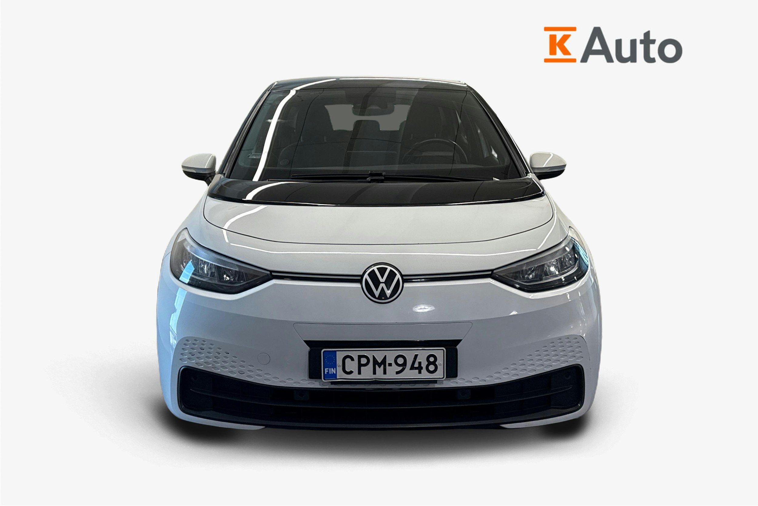 valkoinen Volkswagen ID.3 2021 kuva 4.