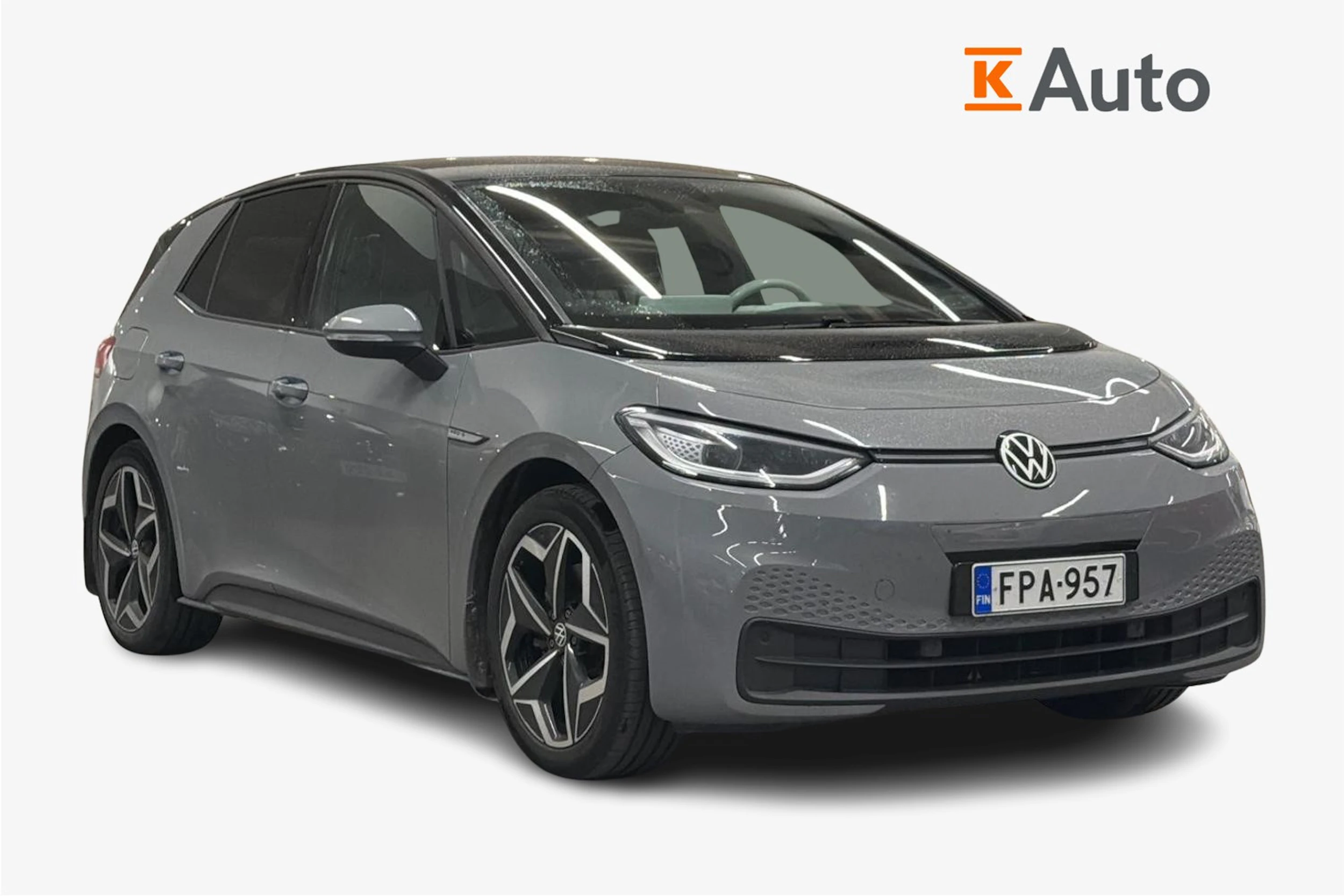 Harmaa Volkswagen ID.3 2021 kuva 1.