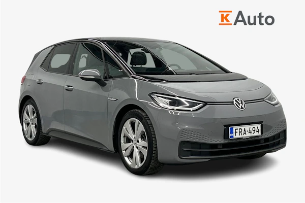Volkswagen ID.3 Pro S Tour 150 kW, akku 77 kWh, 4-paikkainen