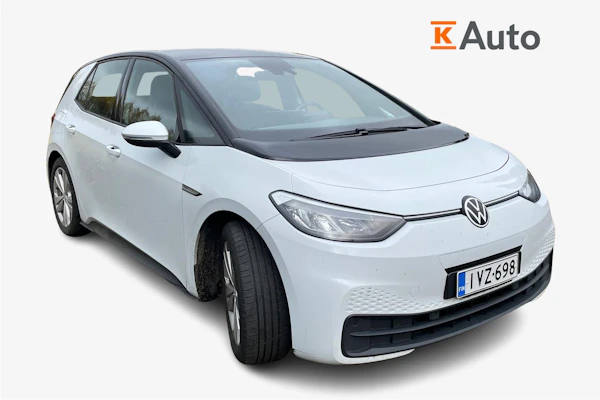 Volkswagen ID.3 Pro Performance Life 150 kW, akku 58 kWh | Suomi-auto | SOH:91,7% | Merkkihuollot | Lämpöpumppu |