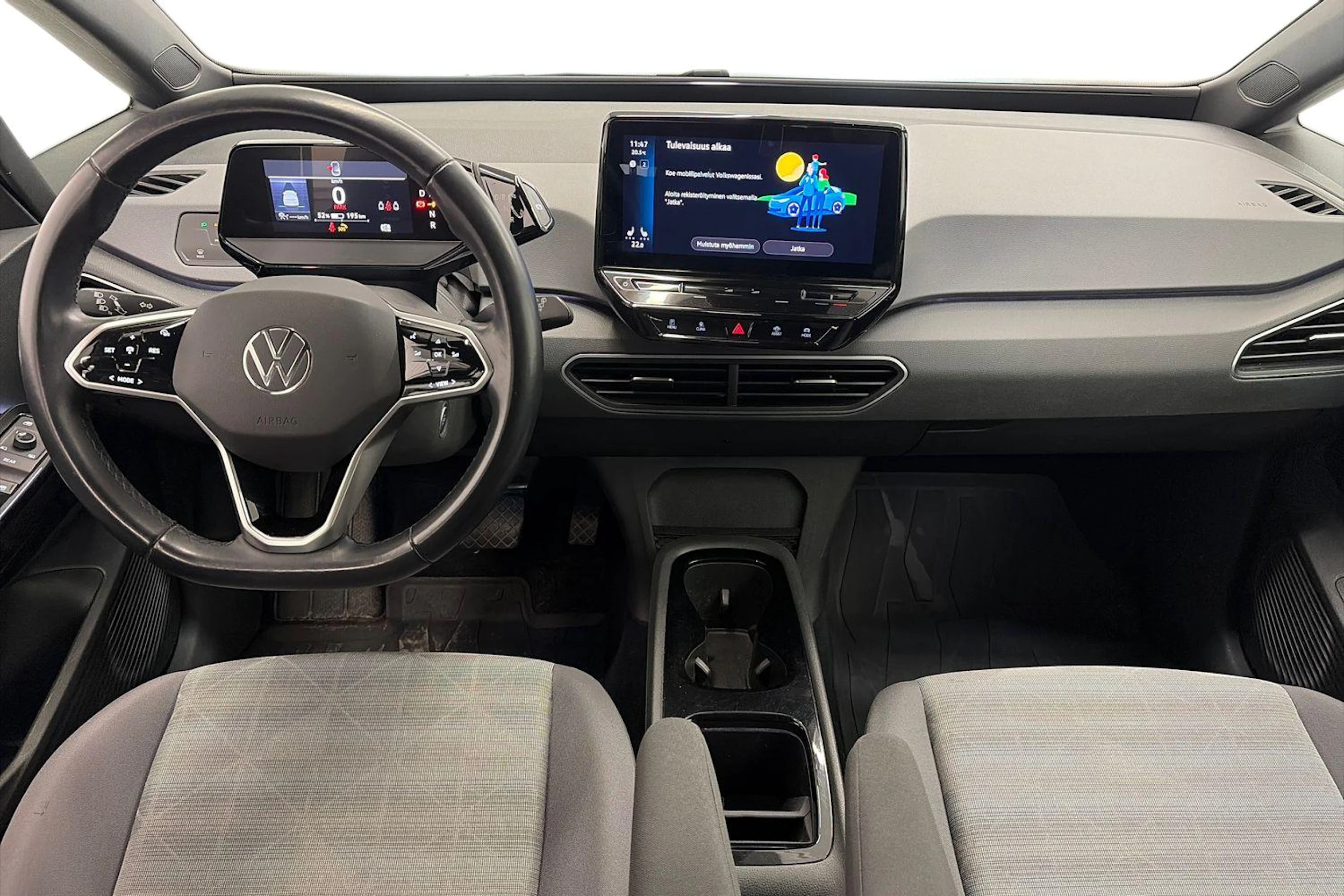 Valkoinen Volkswagen ID.3 2021 kuva 7.