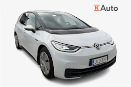 valkoinen Volkswagen ID.3 2021 kuva 1.