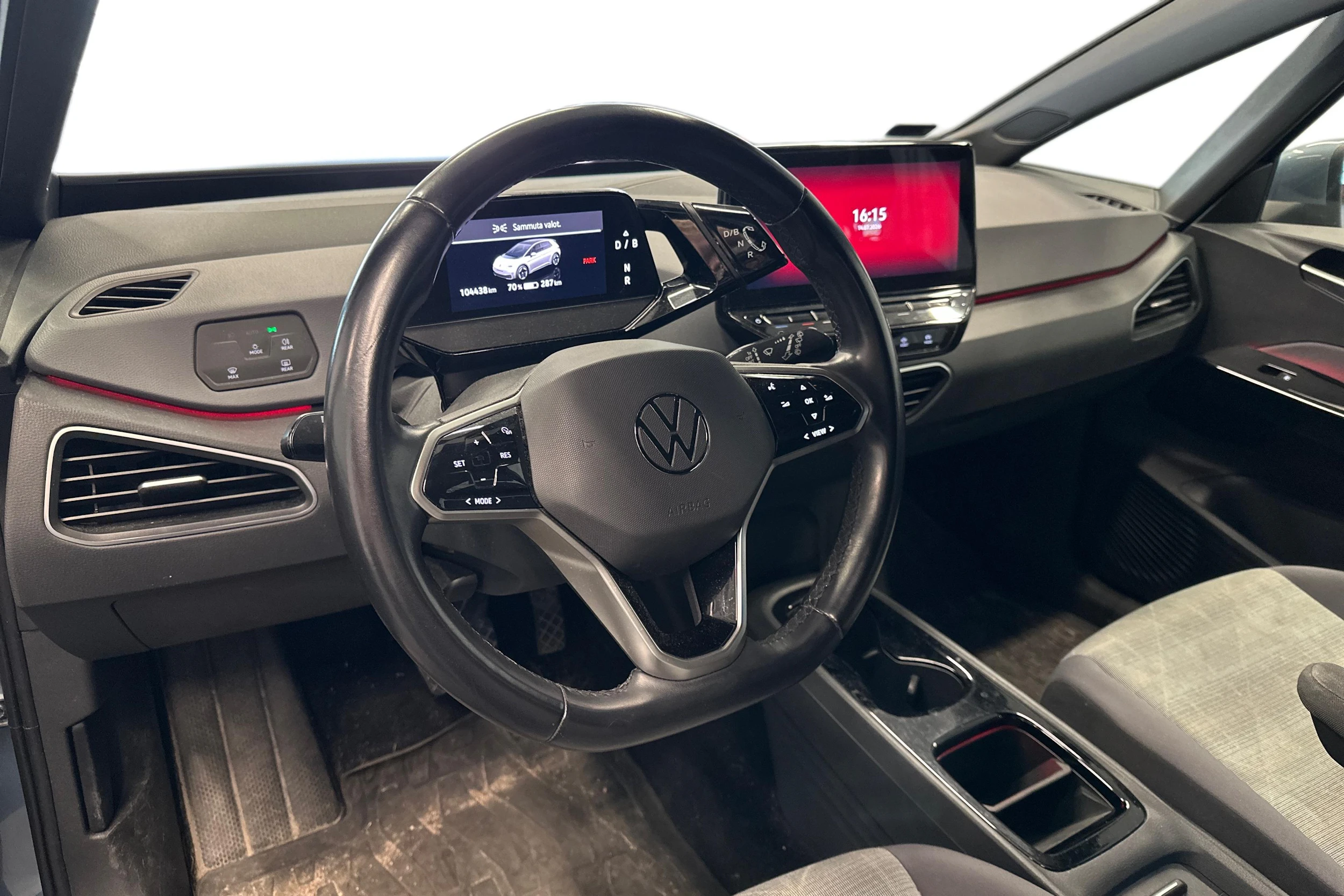 sininen Volkswagen ID.3 2021 kuva 3.