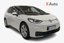 valkoinen Volkswagen ID.3 2021 kuva 1.