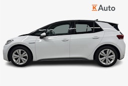 valkoinen Volkswagen ID.3 2021 kuva 6.