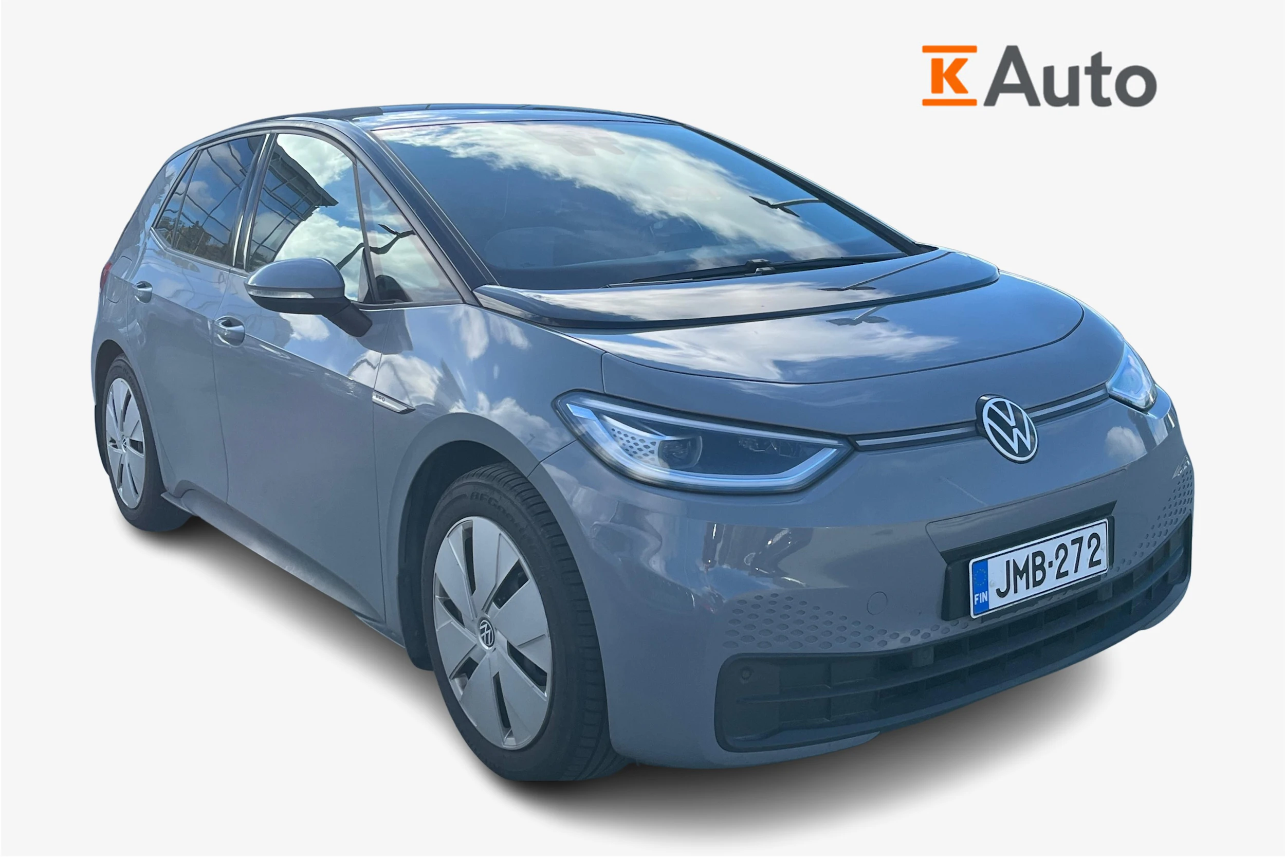 harmaa Volkswagen ID.3 2021 kuva 1.