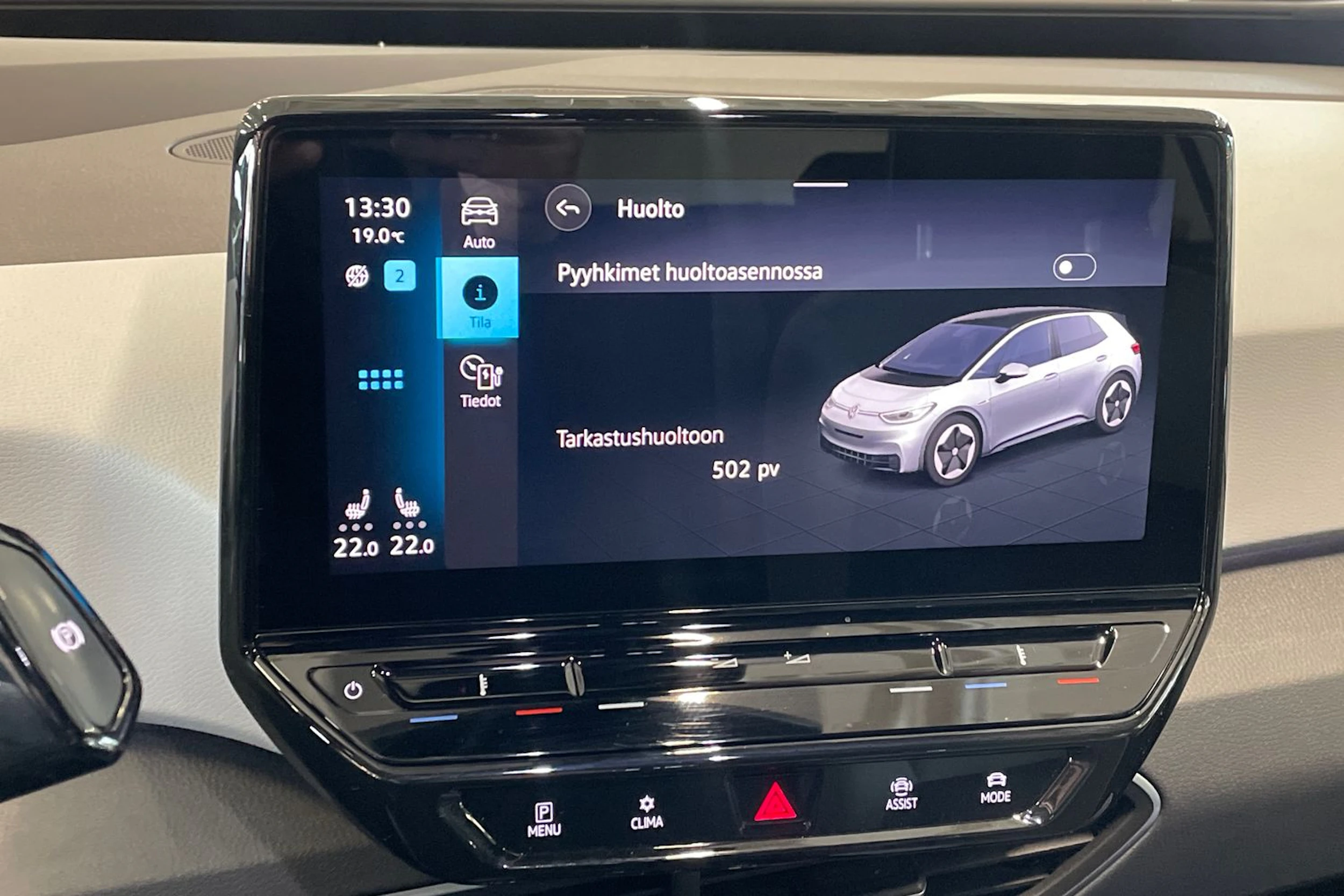 met. sininen Volkswagen ID.3 2022 kuva 27.