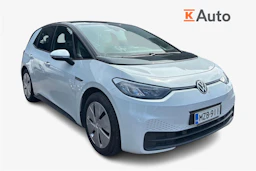 valkoinen Volkswagen ID.3 2021 kuva 1.