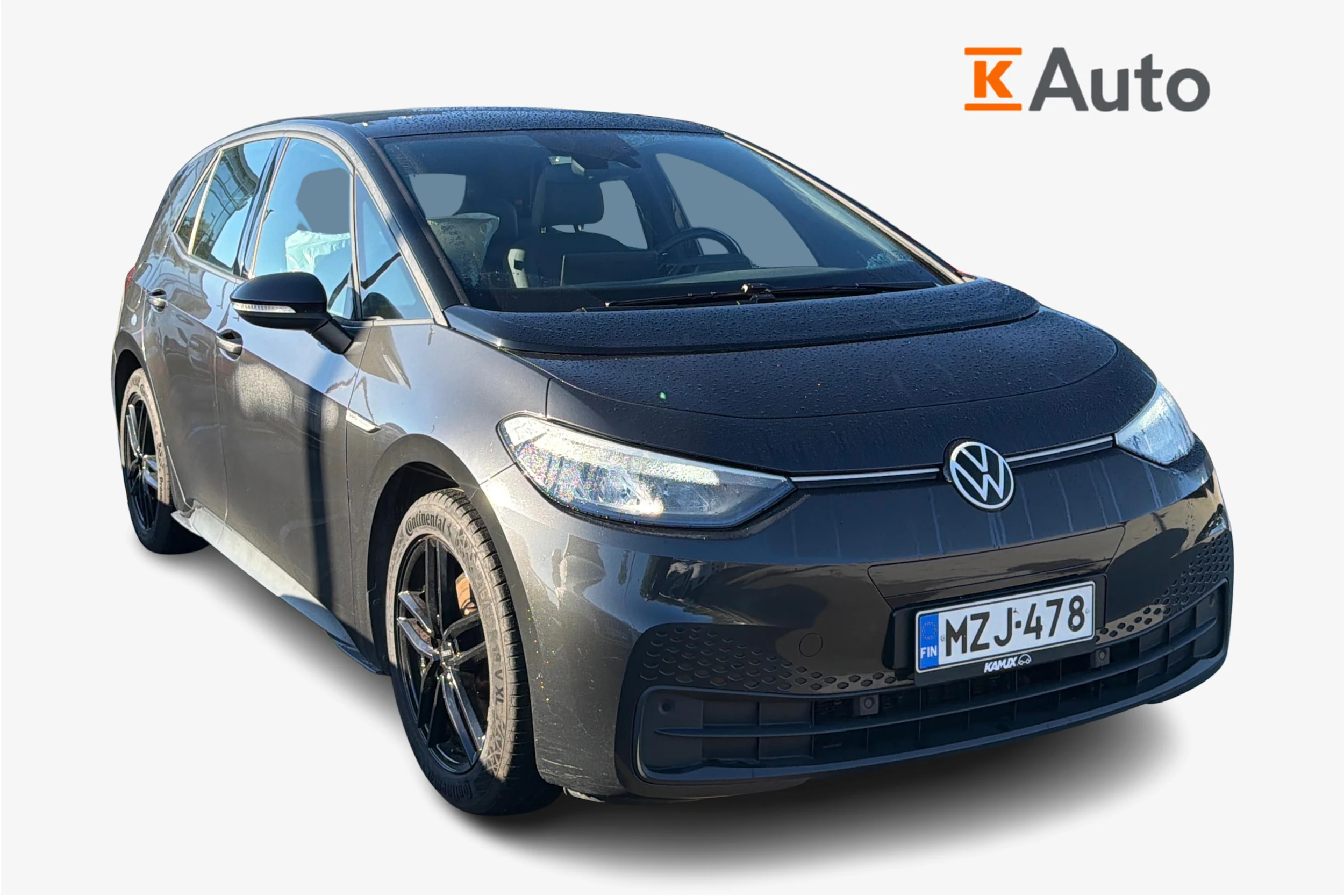 Harmaa Volkswagen ID.3 2021 kuva 1.