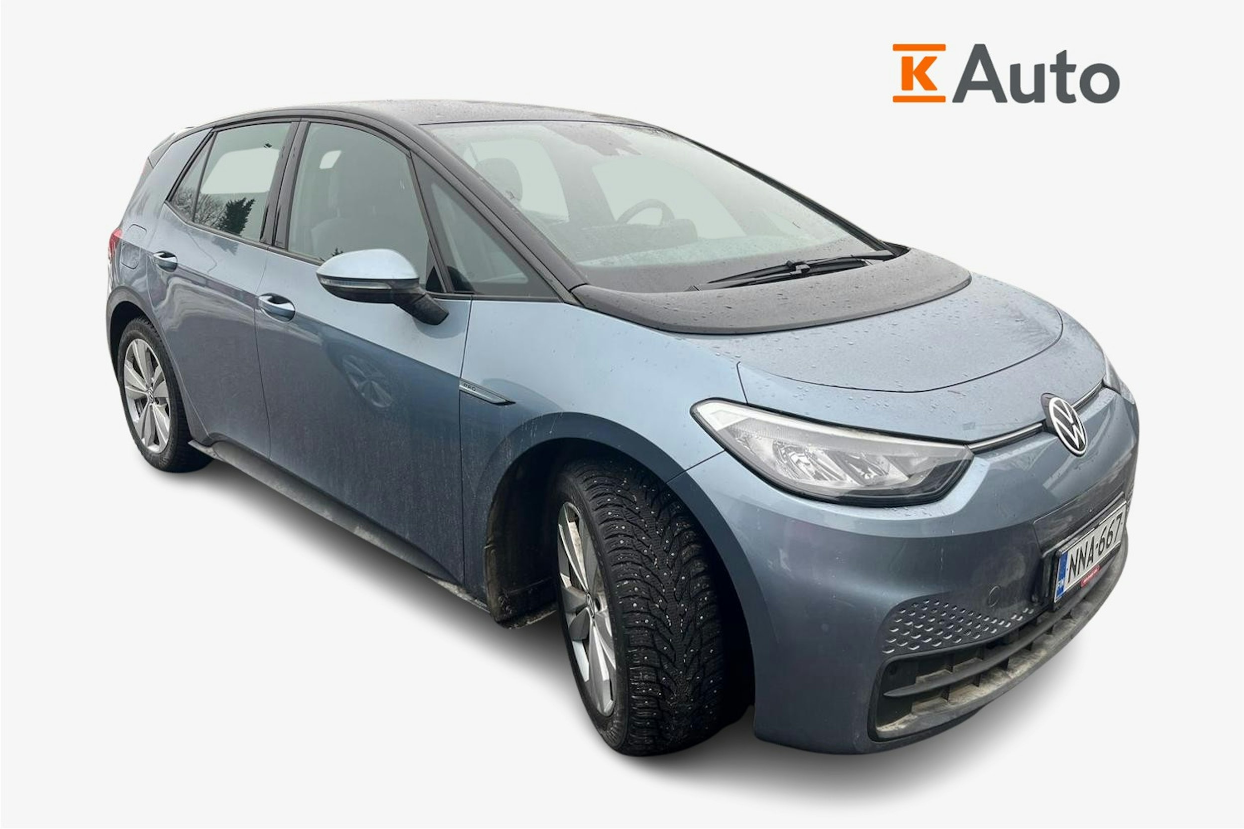 Sininen Volkswagen ID.3 2021 kuva 1.