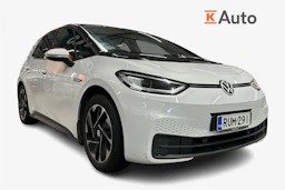 valkoinen Volkswagen ID.3 2021 kuva 1.