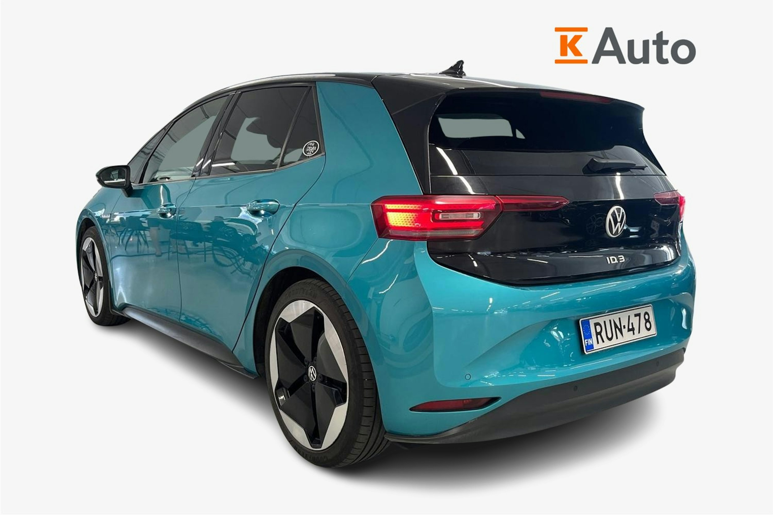 turkoosi Volkswagen ID.3 2021 kuva 2.