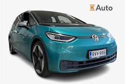 Vihreä Volkswagen ID.3 2021 kuva 1.