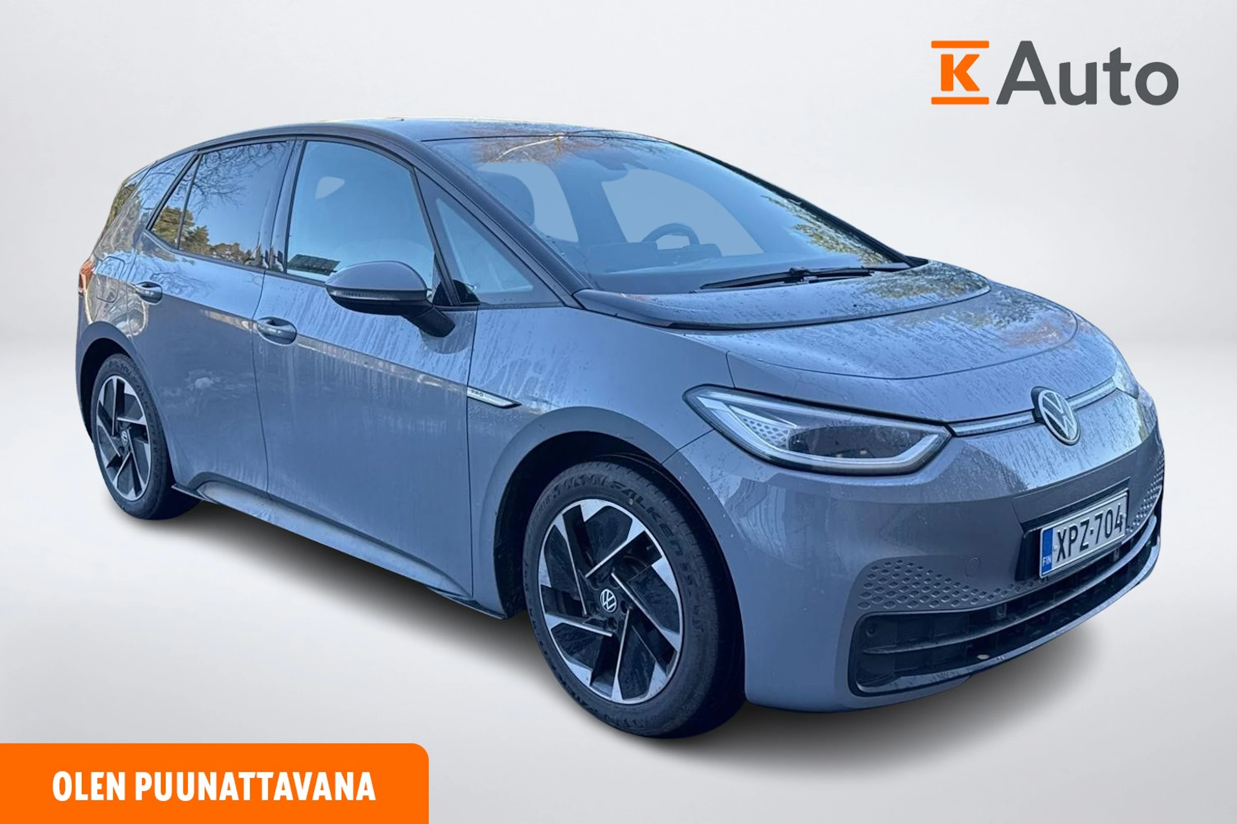 harmaa Volkswagen ID.3 2021 kuva 1.