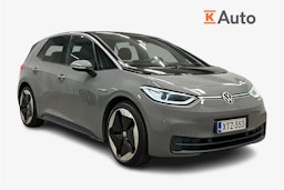 harmaa Volkswagen ID.3 2021 kuva 1.