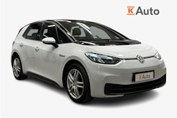 valkoinen Volkswagen ID.3 2022 kuva 1.