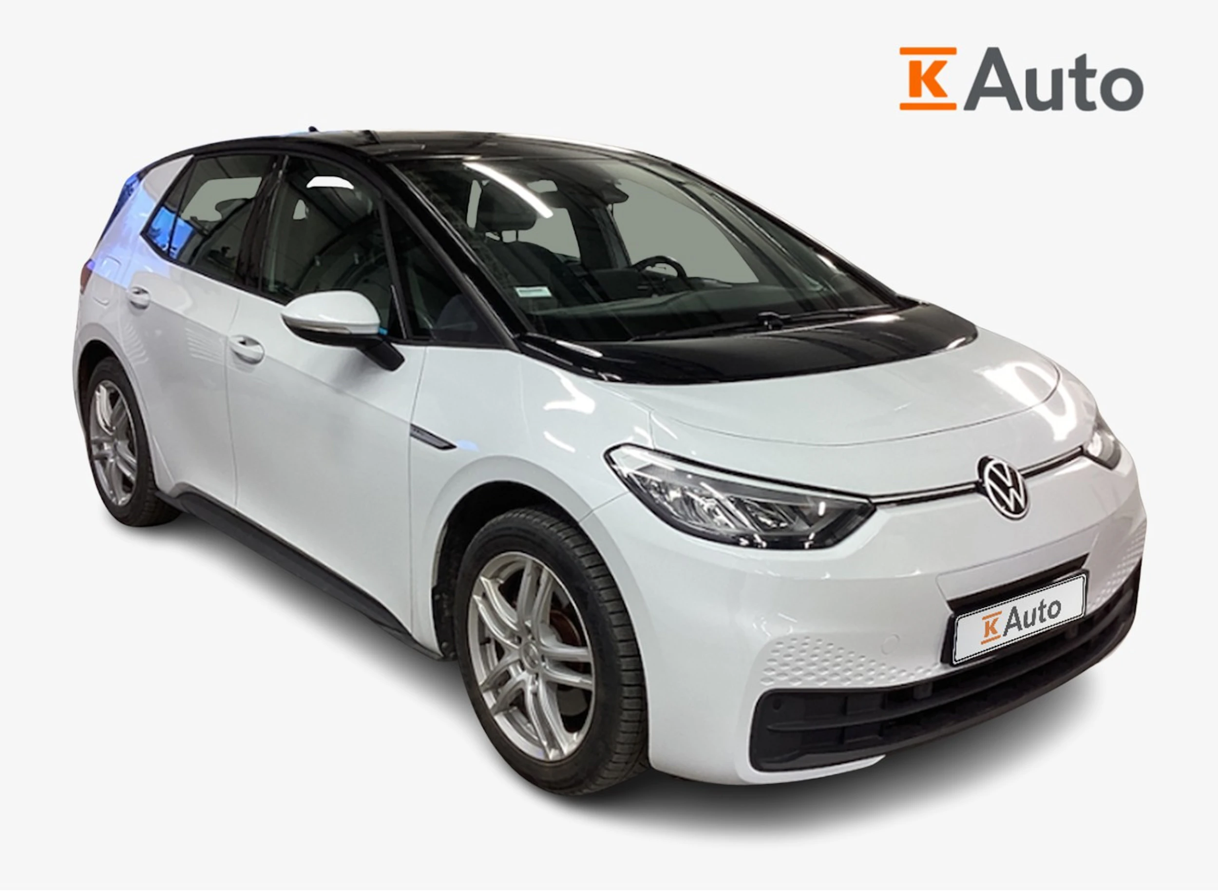valkoinen Volkswagen ID.3 2022 kuva 1.