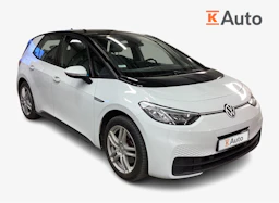 valkoinen Volkswagen ID.3 2022 kuva 1.