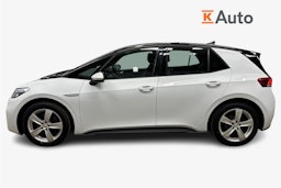 valkoinen Volkswagen ID.3 2022 kuva 6.