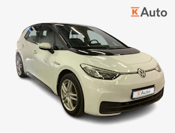 valkoinen Volkswagen ID.3 2022 kuva 1.