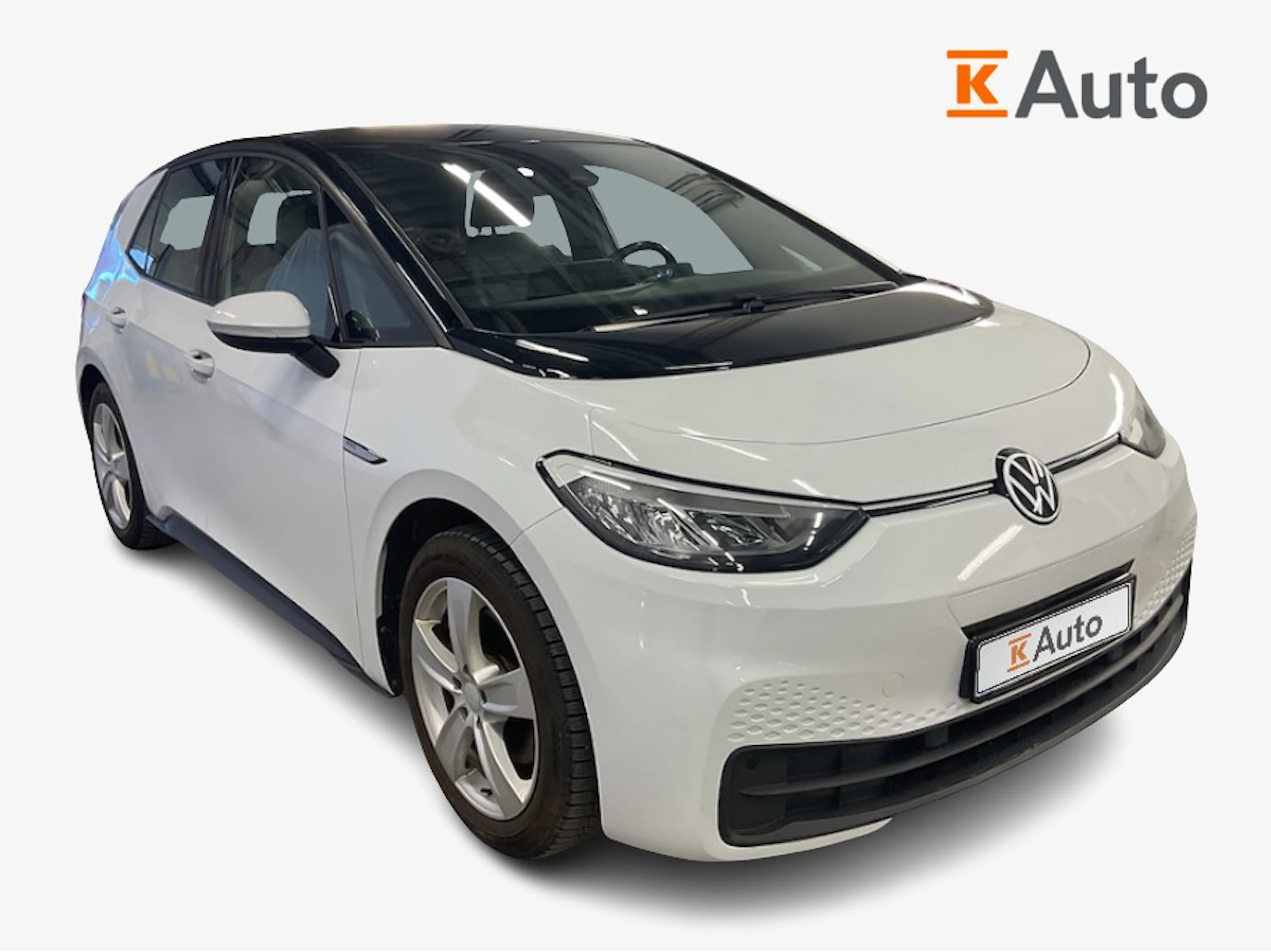 valkoinen Volkswagen ID.3 2022 kuva 1.