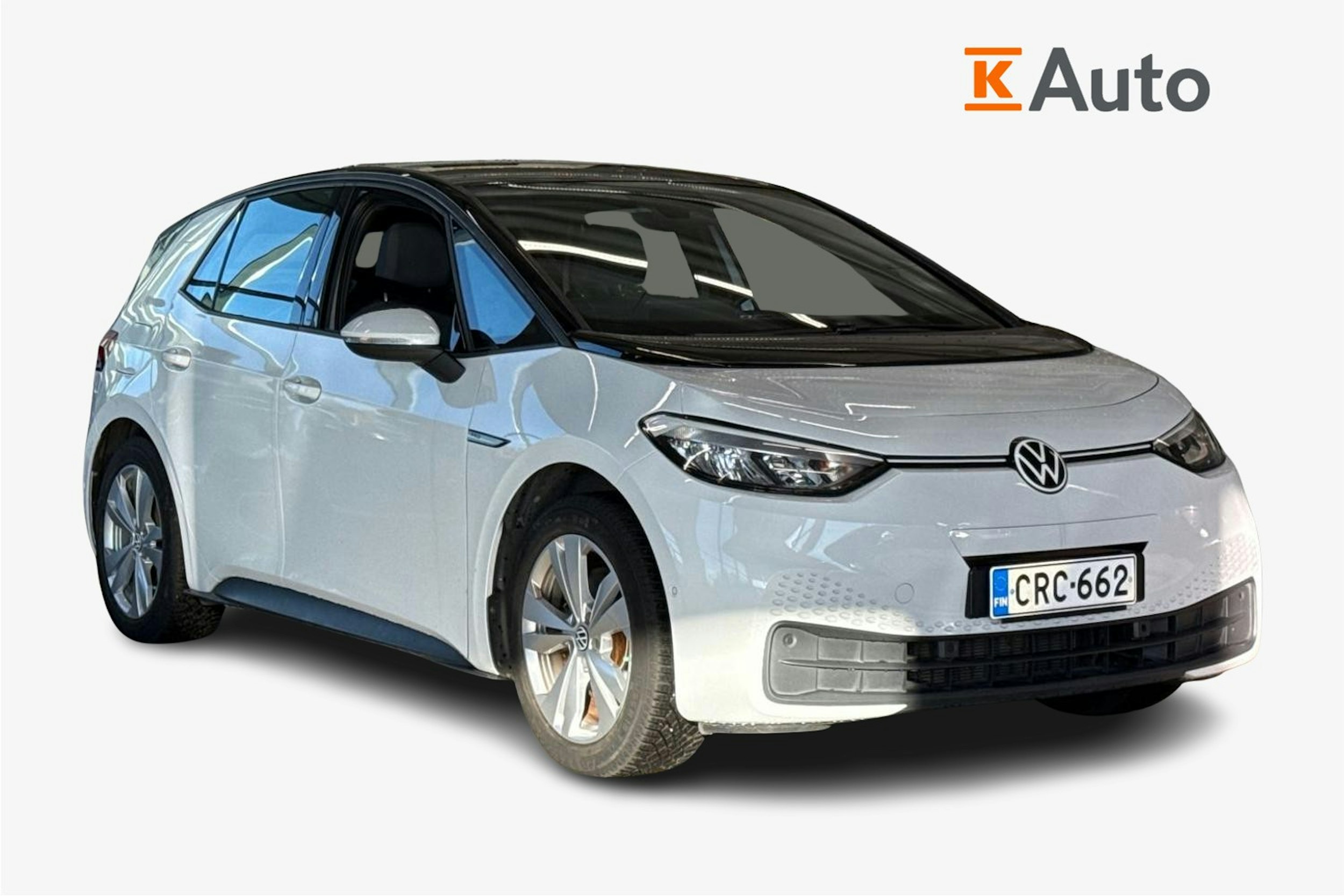 valkoinen Volkswagen ID.3 2022 kuva 1.