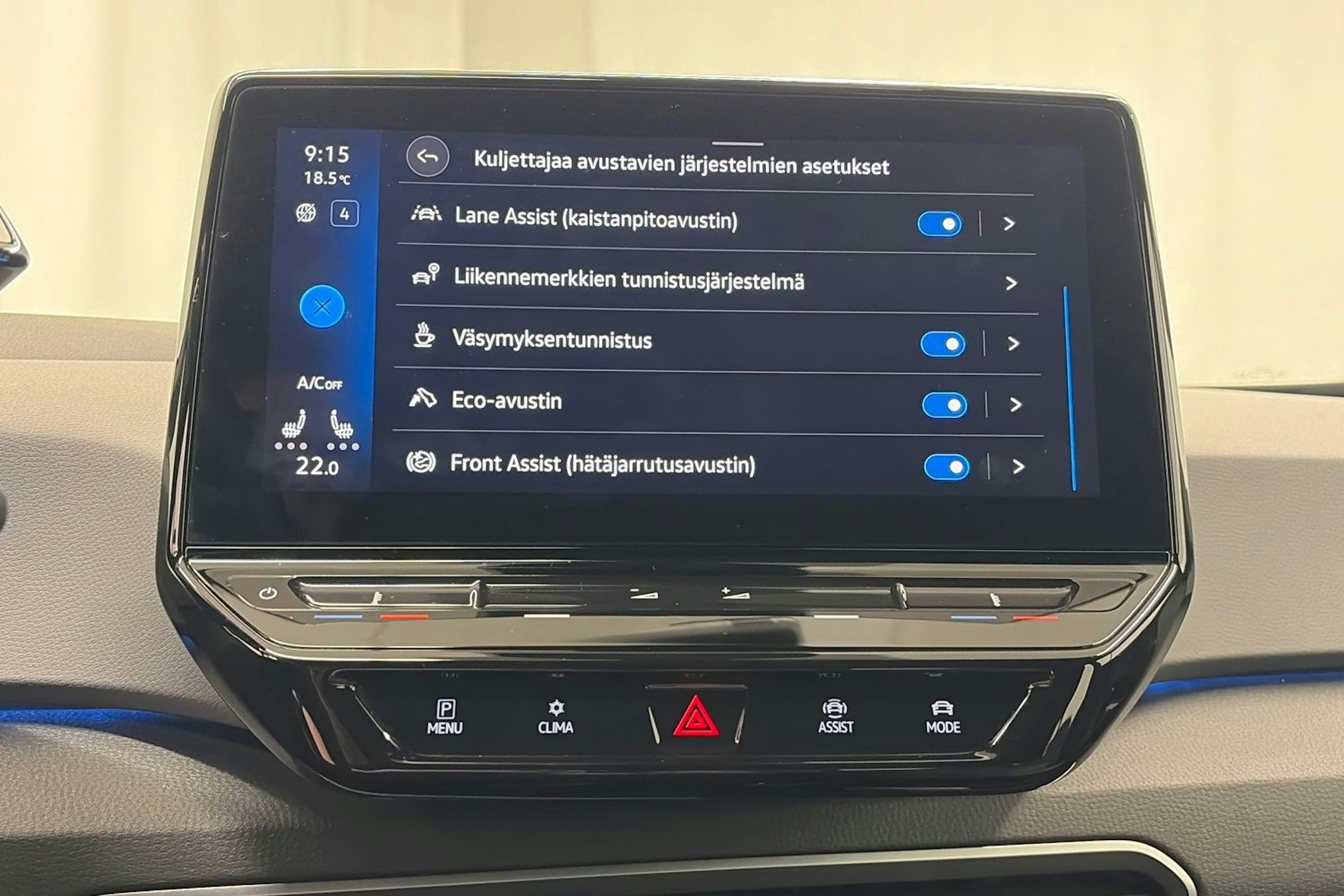 met. harmaa Volkswagen ID.3 2022 kuva 23.