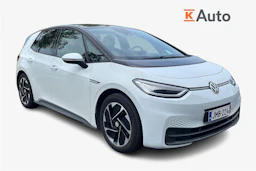 valkoinen Volkswagen ID.3 2022 kuva 1.