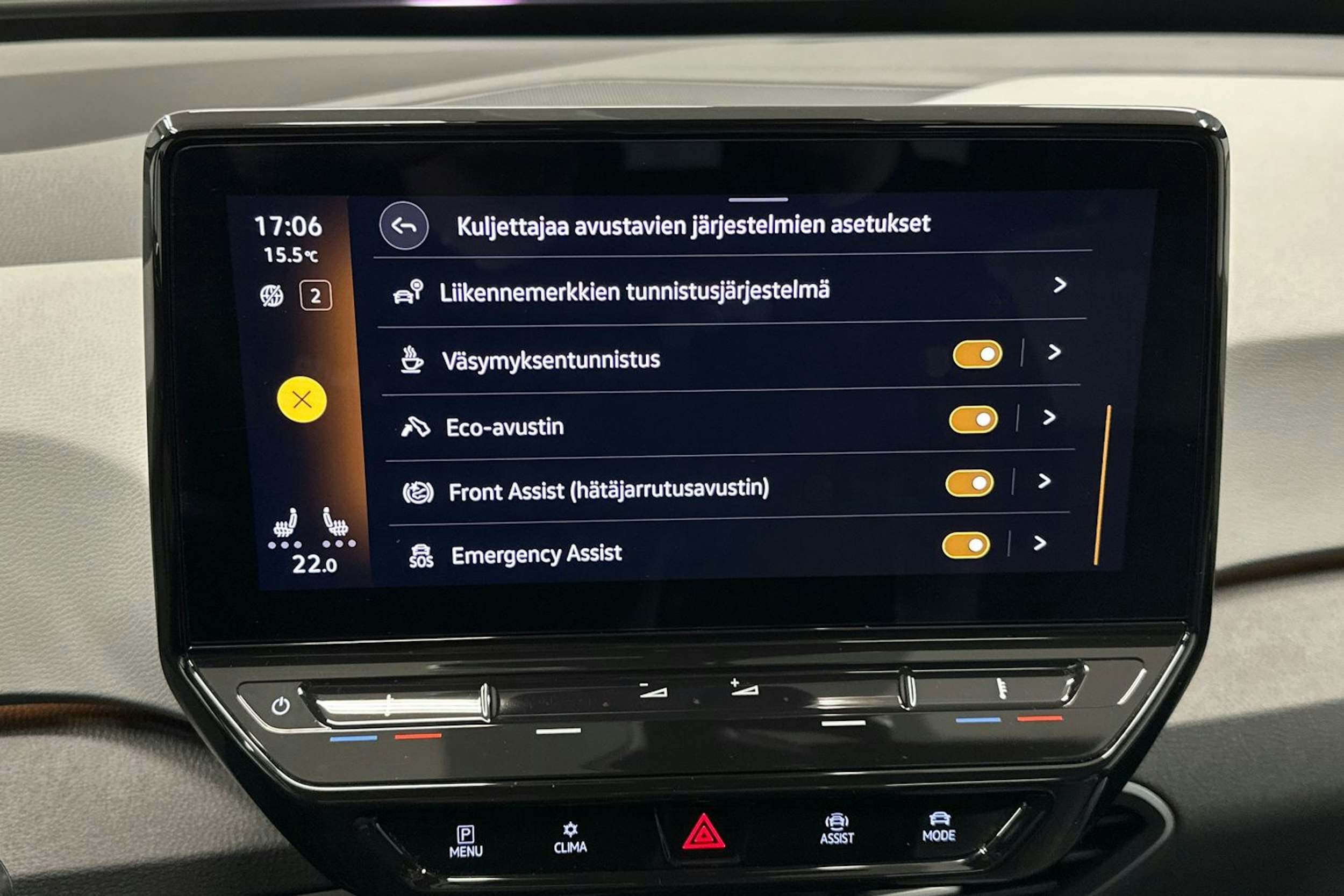 harmaa Volkswagen ID.3 2022 kuva 29.