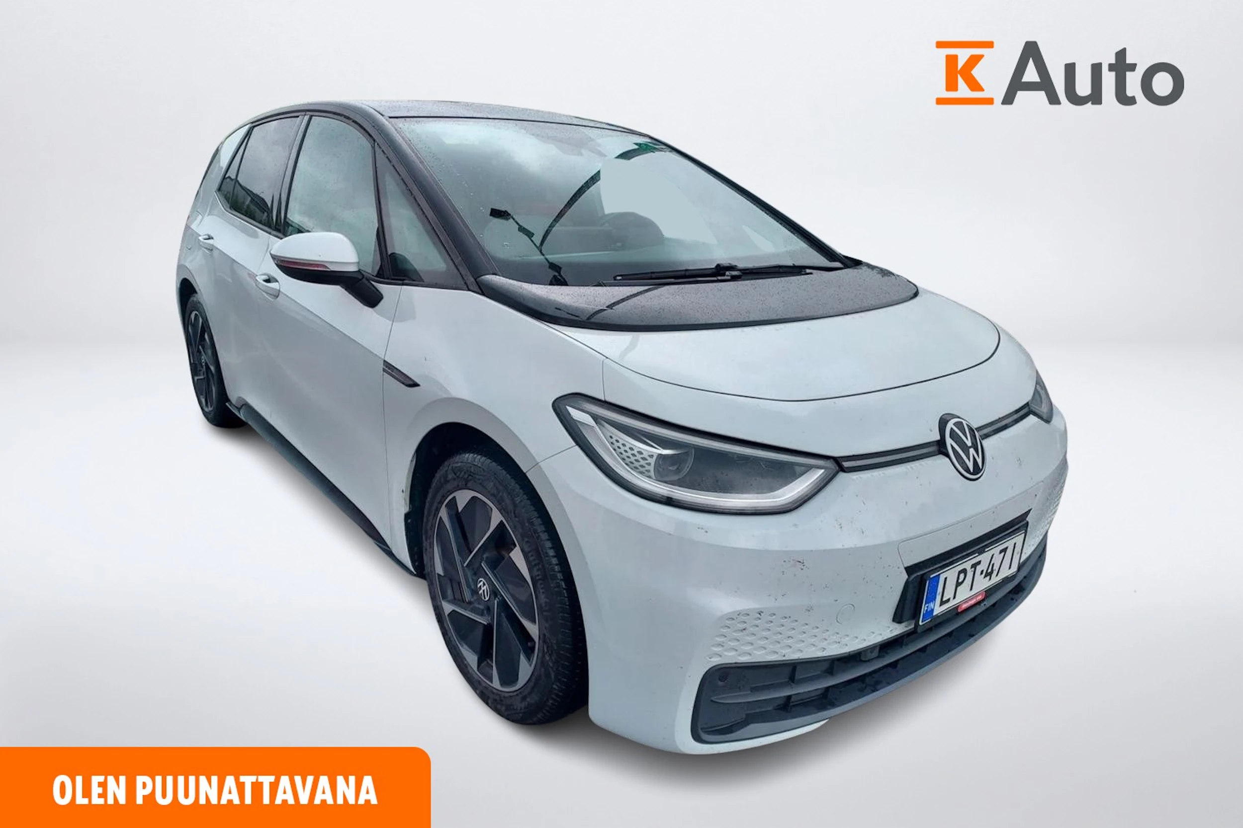 met. valkoinen Volkswagen ID.3 2022 kuva 1.