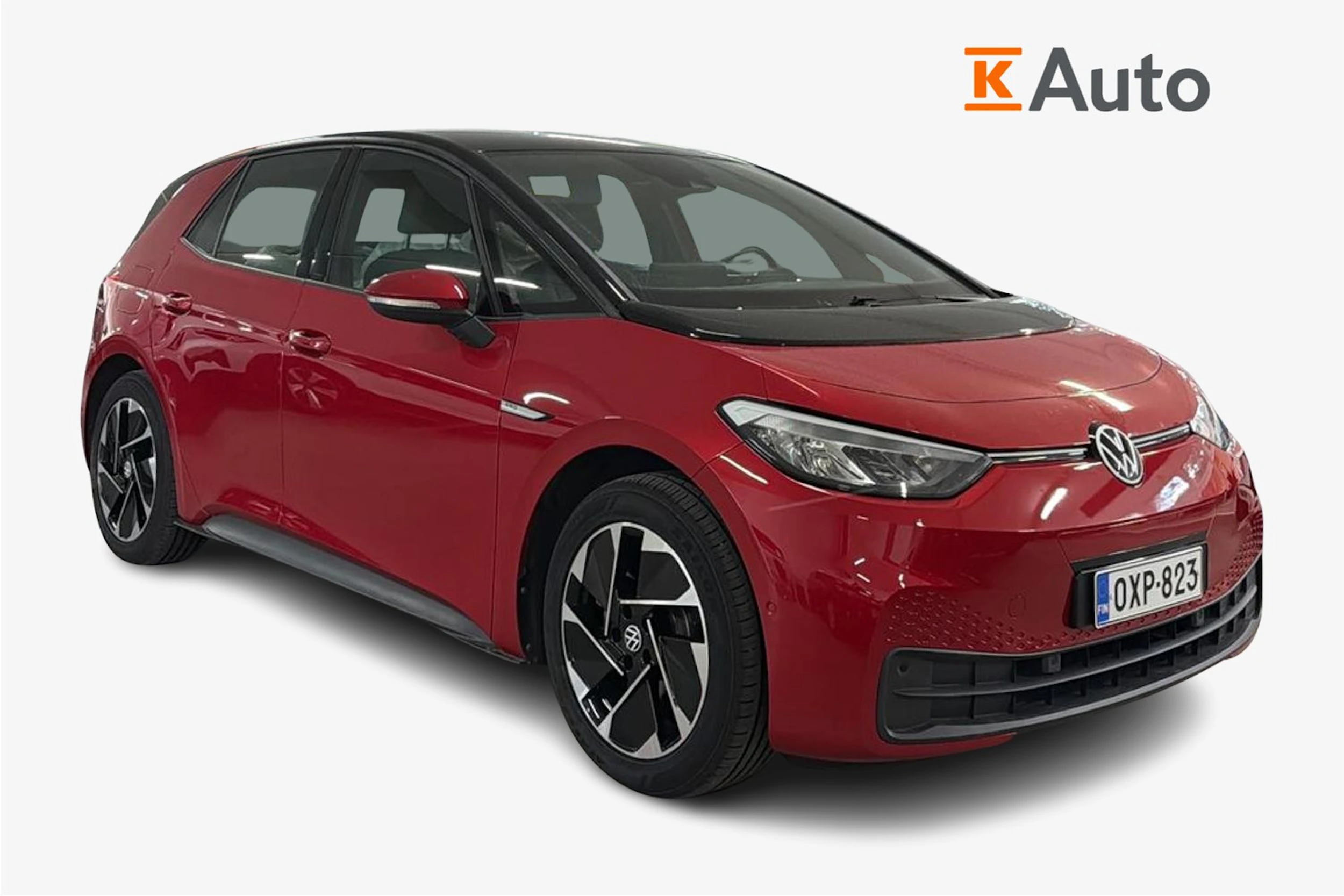 punainen Volkswagen ID.3 2022 kuva 1.