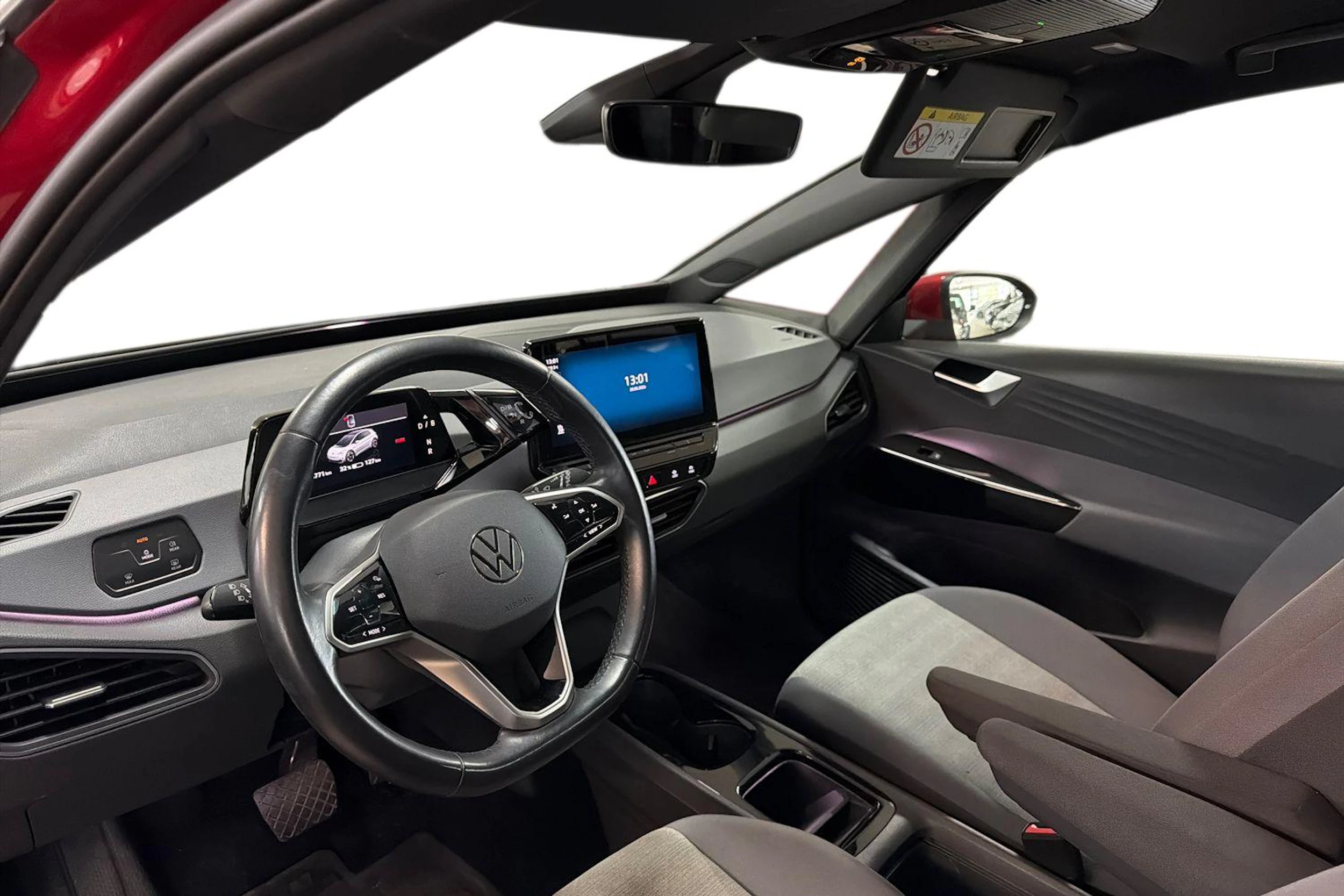 punainen Volkswagen ID.3 2022 kuva 3.