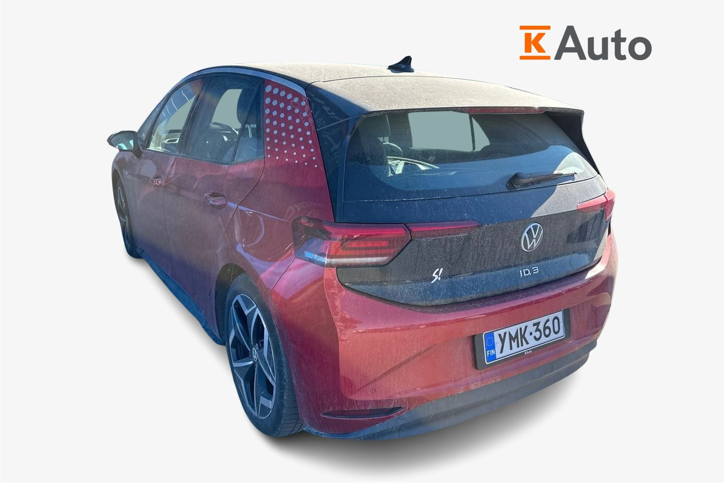 punainen Volkswagen ID.3 2023 kuva 2.