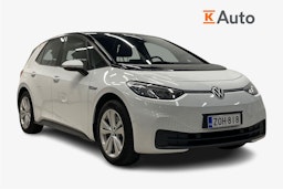 Valkoinen Volkswagen ID.3 2022 kuva 1.