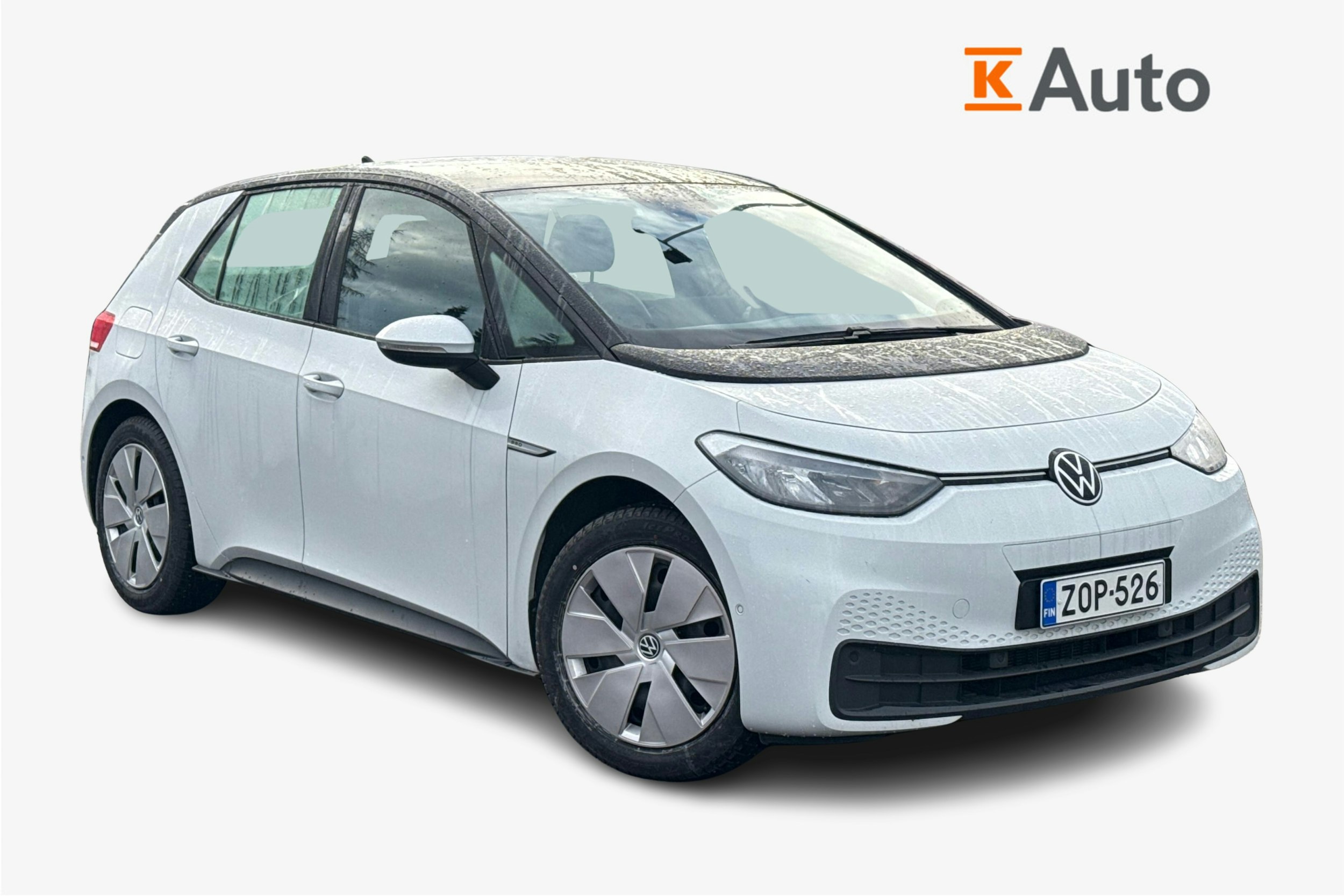 valkoinen Volkswagen ID.3 2022 kuva 1.